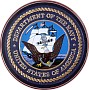 Department Of The Navy Wooden Hand Carved Seal Plaque
