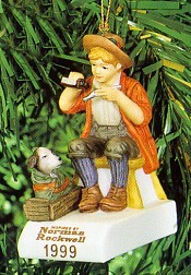 Norman Rockwell Bedside Manner Holiday Ornament