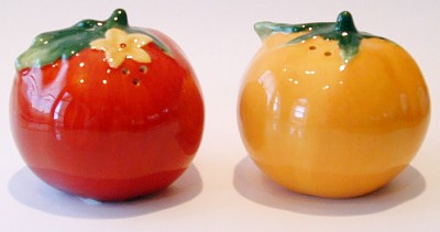 TOMATOES SALT AND PEPPER SHAKERS