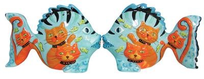 Catfish Kissing Fish Salt And Pepper Shakers
