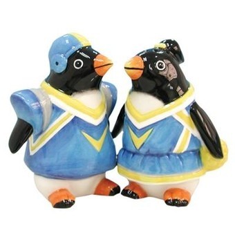 Tuxedo Junction Game Day Penguins Salt And Pepper Shakers