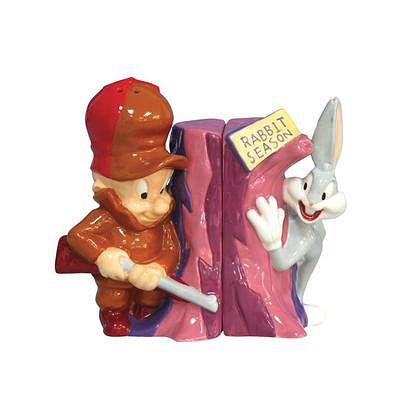 Elmer Fudd And Bugs Bunny Salt And Pepper Shakers