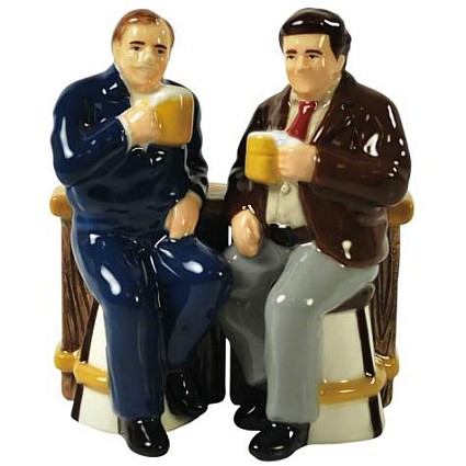Cheers Cliff And Norm Salt And Pepper Shakers
