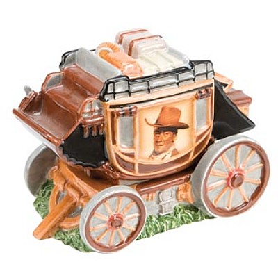 JOHN WAYNE STAGECOACH SALT AND PEPPER SHAKERS