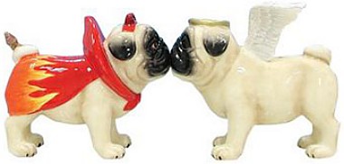pugnacious figurines