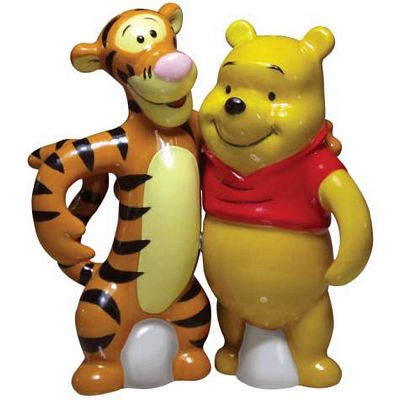 Winnie The Pooh And Tigger Salt And Pepper Shakers