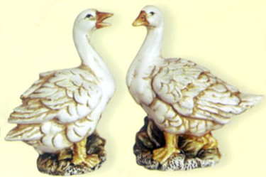 GOOSE SALT AND PEPPER SHAKERS
