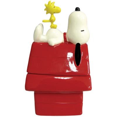 Peanuts Snoopy On His Dog House Salt And Pepper Shakers
