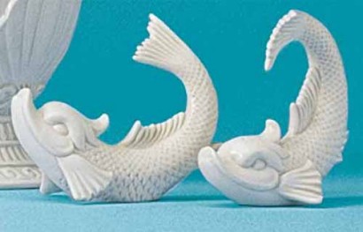 ATLANTIS FISH SALT AND PEPPER SHAKERS