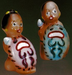 Native Children Salt And Pepper Shakers