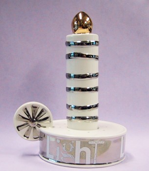 CANDLE AND CANDLE HOLDER SALT AND PEPPER SHAKERS