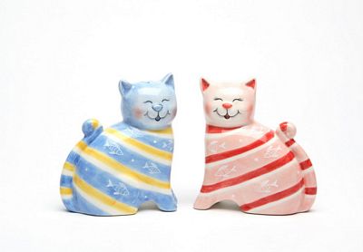 Cat Salt And Pepper Shakers
