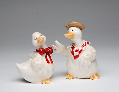 Duck Salt And Pepper Shakers