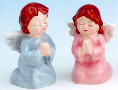 ANGELS SALT AND PEPPER SHAKERS