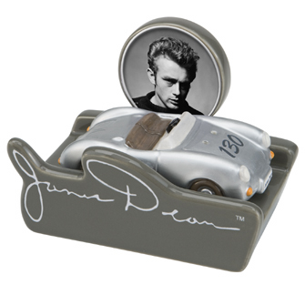 JAMES DEAN CAR SALT AND PEPPER SHAKERS
