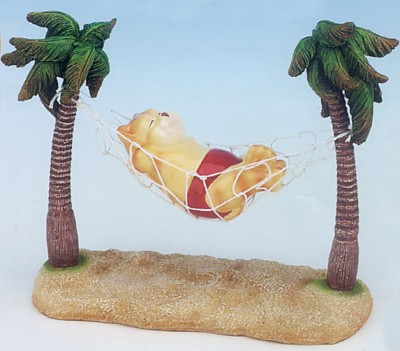 CAT RELAXING IN HAMMOCK SALT AND PEPPER SHAKERS