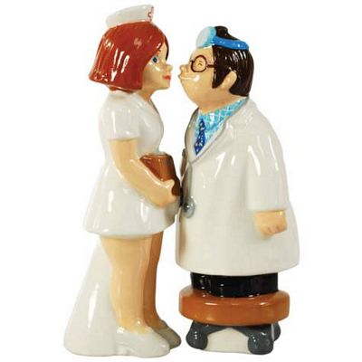 Doctor And Nurse Kissing 
