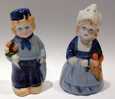 Dutch Couple Salt And Pepper Shakers