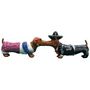 Hot Diggity Dogs Senorita And Mariachi Magnetic Salt And Pepper Shakers