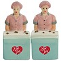 I Love Lucy Chocolate Factory Salt And Pepper Shakers