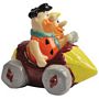 Flintstones Fred And Barney In Car Salt And Pepper Shakers