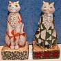 JIM SHORE CATS SALT AND PEPPER SHAKERS