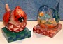 JIM SHORE BIRDS SALT AND PEPPER SHAKERS