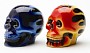 Flaming Skulls Salt And Pepper Shakers