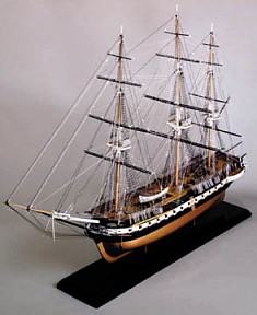 CONSTITUTION MODEL SAILING YACHT
