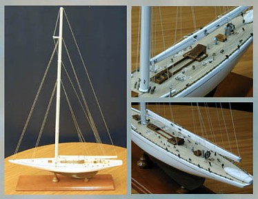 RAINBOW MODEL SAILING YACHT