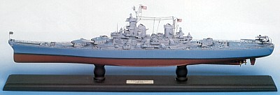 USS Missouri Scale Model Battleship