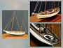 TICONDEROGA MODEL SAILING YACHT