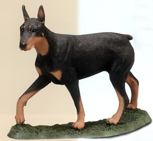 Doberman Adult Dog Figurine