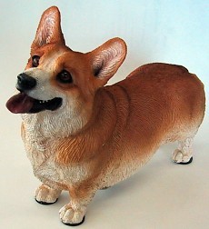 Welsh Corgi Adult Dog Figurine