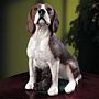 Beagle With Bunny Adult Dog Figurine