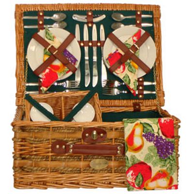 DAKOTA PICNIC BASKET FOR 4