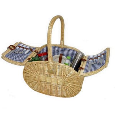 CLASSIC GOURMET PICNIC BASKET FOR 2