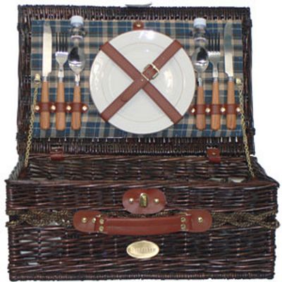 BLACK TIE PICNIC BASKET FOR 2