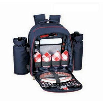 VANDERBILT BACKPACK PICNIC BASKET FOR 4