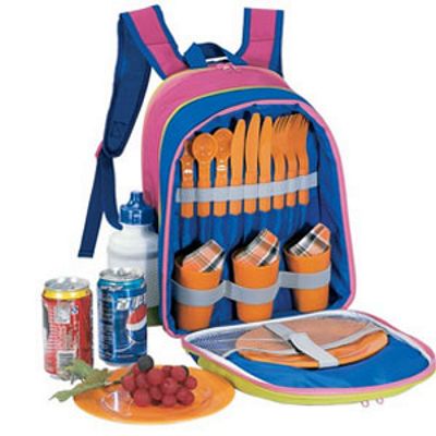 LITTLE ANGEL BACKPACK PICNIC BASKET FOR 2