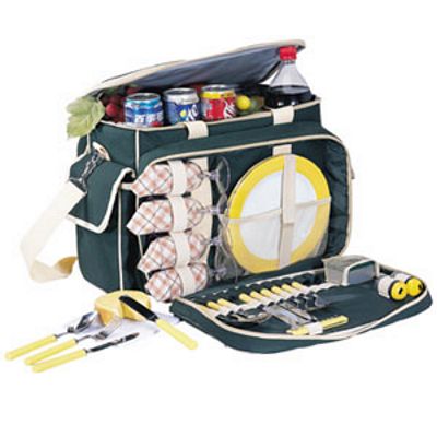 RENDEZVOUS BACKPACK PICNIC BASKET FOR 4