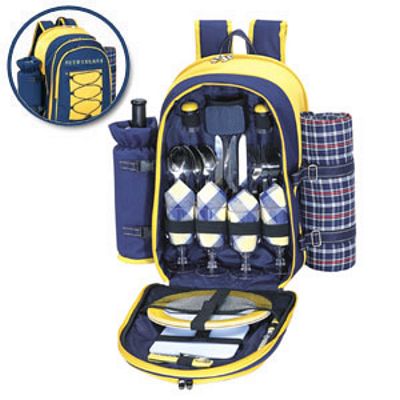 CANYON BACKPACK PICNIC BASKET FOR 4