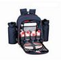 Vanderbilt Backpack Picnic Basket For 4