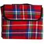 Water-Resistant Picnic Blanket - Red Tartan Picnic Blanket