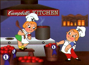 HOW WE MAKE TOMATO SOUP ADVERTISING AND ANIMATION ART CEL