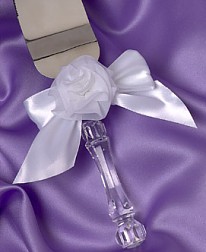 FORVER COLLECTION WEDDING KNIFE AND SERVER SET