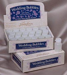 WEDDING BUBBLES (24 PER BOX)