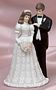 Ceramic Bride And Groom Figurine