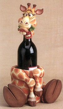 GIRAFFE WINE BOTTLE HOLDER